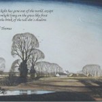 Evening star/ quotation 6 (Edward Thomas)